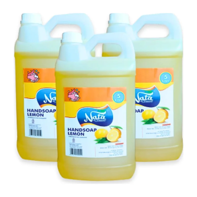 Hand Soap Lemon 5 Liter - Nata Clean Jogja