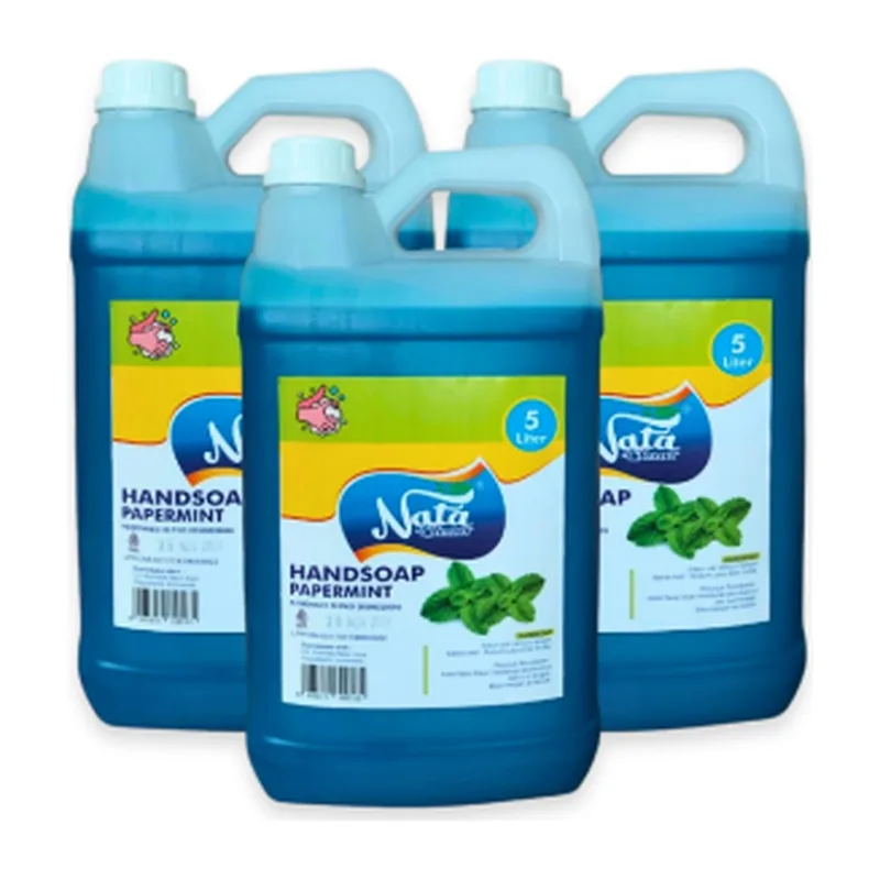 Hand Soap Peppermint 5 Liter - Nata Clean Jogja